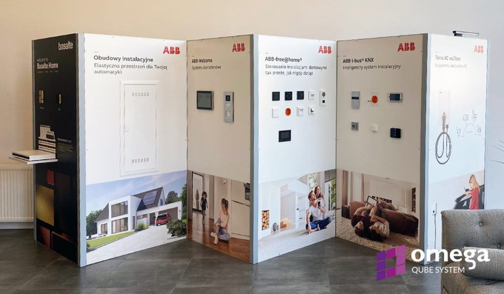 ścianka reklamowa ABB