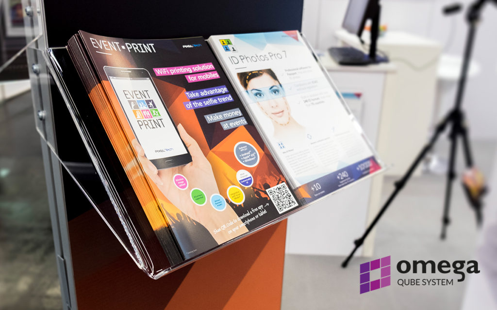 stojak reklamowy EVENT PRINT - omega QUBE SYSTEM