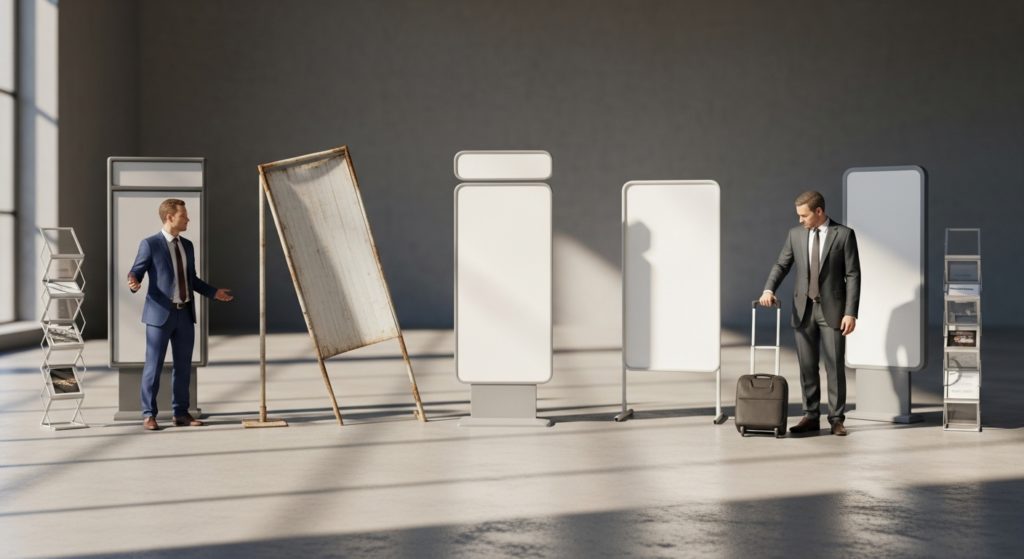 5 błędów przy wyborze standu reklamowego. Jak ich uniknąć?